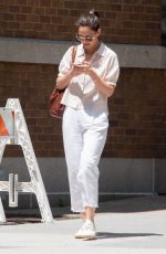 KATIE HOLMES Out in New York 05/15/2019