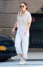 KATIE HOLMES Out in New York 05/15/2019