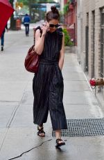 KATIE HOLMES Out in New York 05/30/2019