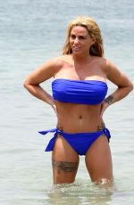 KATIE PRICE in Bikini at a Beach in Turkey 04/25/2019