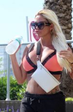 KATIE PRICE in Bikini at a Pool in Turkey 05/16/2019