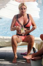 KATIE PRICE in Bikini at a Pool in Turkey 05/16/2019