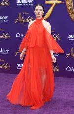 KATIE STEVENS at Aladdin Premiere in Los Angeles 05/21/2019