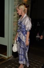 KATY PERRY Out for Dinner in London 04/30/2019