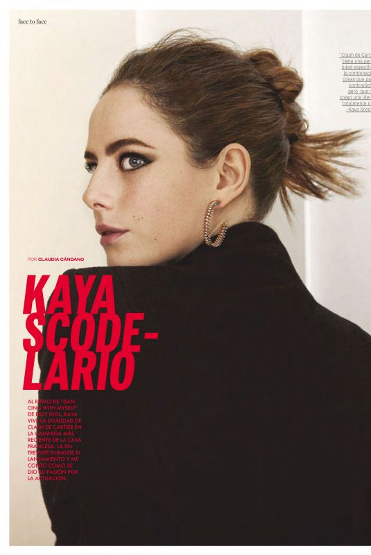 KAYA SCODELARIO in Elle Magazine, Mexico May 2019