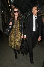 KEIRA KNIGHTLEY at Heathrow Airport in London 05/03/2019