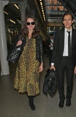 KEIRA KNIGHTLEY at St. Pancras Station in London 05/03/2019