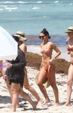KELEIGH PERRY and NICOLE COGAN in Bikinis a a Beach in Miami 05/04/2019