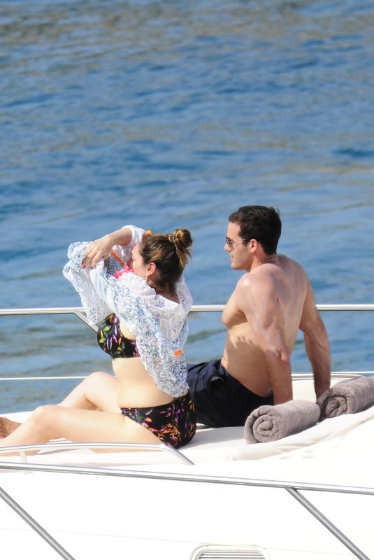 KELLY BROOK in Bikini at a Yacht in Mallorca 05/23/2019