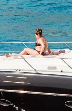 KELLY BROOK in Bikini at a Yacht in Mallorca 05/23/2019