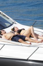 KELLY BROOK in Bikini at a Yacht in Mallorca 05/23/2019