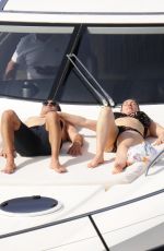KELLY BROOK in Bikini at a Yacht in Mallorca 05/23/2019