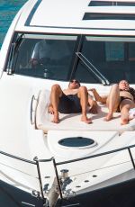 KELLY BROOK in Bikini at a Yacht in Mallorca 05/23/2019