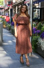 KELLY BROOK Leaves Global Studios in London 05/14/2019
