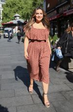 KELLY BROOK Leaves Global Studios in London 05/14/2019