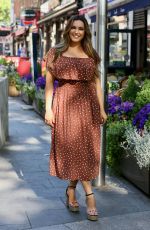 KELLY BROOK Leaves Global Studios in London 05/14/2019