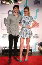 KELSEA BALLERINI and Morgan Evans at 4th Annual CMA Foundation Teachers of America Awards in Nashville 04/30/2019