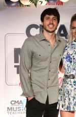 KELSEA BALLERINI and Morgan Evans at 4th Annual CMA Foundation Teachers of America Awards in Nashville 04/30/2019