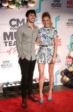 KELSEA BALLERINI and Morgan Evans at 4th Annual CMA Foundation Teachers of America Awards in Nashville 04/30/2019