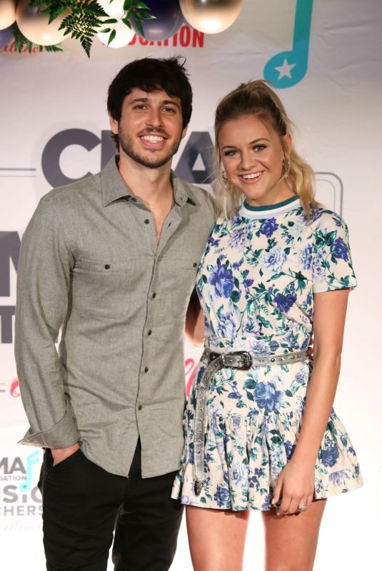 KELSEA BALLERINI and Morgan Evans at 4th Annual CMA Foundation Teachers of America Awards in Nashville 04/30/2019