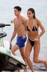KELSEY MERRITT in Bikini at a Beach in Miami 05/14/2019