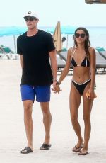 KELSEY MERRITT in Bikini on the Beach in Miami 05/15/2019
