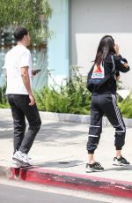 KENDALL JENNER and Fai Khadra Out for Lunch in West Hollywood 05/28/2019