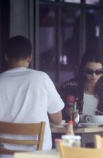KENDALL JENNER and Fai Khadra Out for Lunch in West Hollywood 05/28/2019