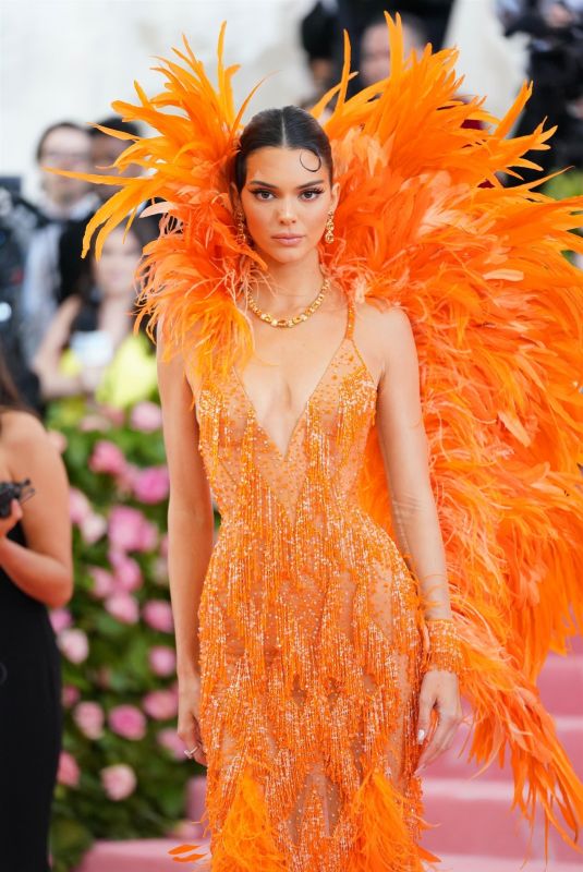 KENDALL JENNER at 2019 Met Gala in New York 05/06/2019