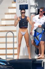 KENDALL JENNER in Bikini at a Boat in Monaco 05/25/2019