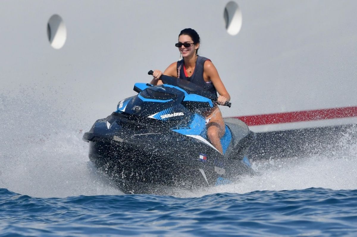 KENDALL JENNER in Bikini at a Boat in Monaco 05/25/2019 – HawtCelebs