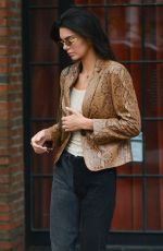 KENDALL JENNER Leaves Bowery Hotel in New York 05/09/2019