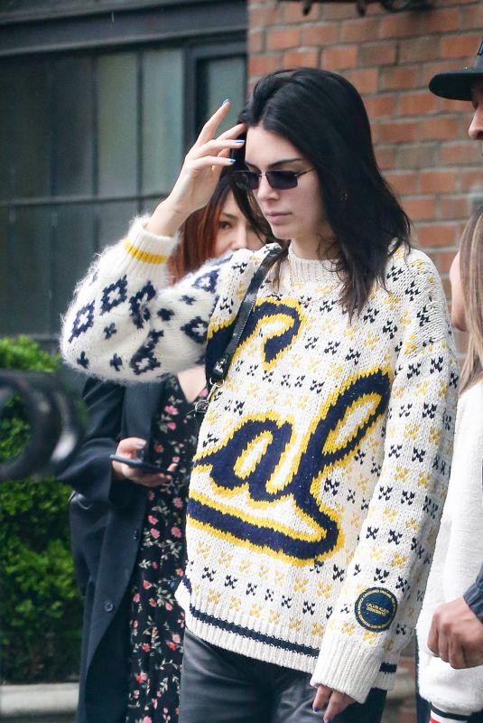 KENDALL JENNER Out and About in New York 05/04/2019