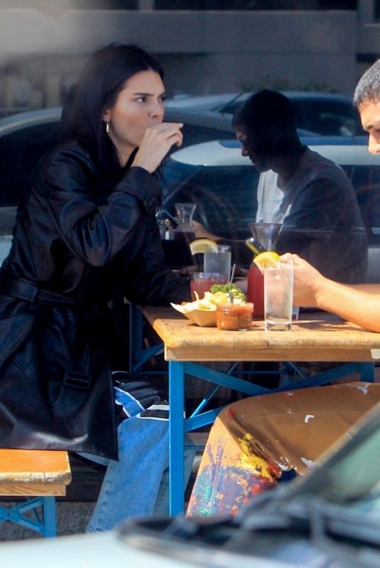 KENDALL JENNER Out for Tacos in Los Angeles 05/16/2019