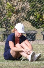 KENDRA WILKINSON in a Tight Dress Out in Los Angeles 05/05/2019