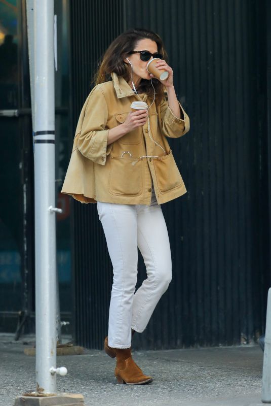 KERI RUSSELL Out in New York 05/02/2019