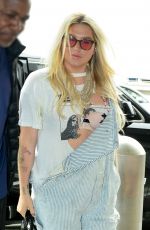 KESHA Arrives at LAX Airport in Los Angeles 05/08/2019