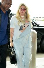 KESHA Arrives at LAX Airport in Los Angeles 05/08/2019