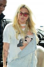 KESHA Arrives at LAX Airport in Los Angeles 05/08/2019