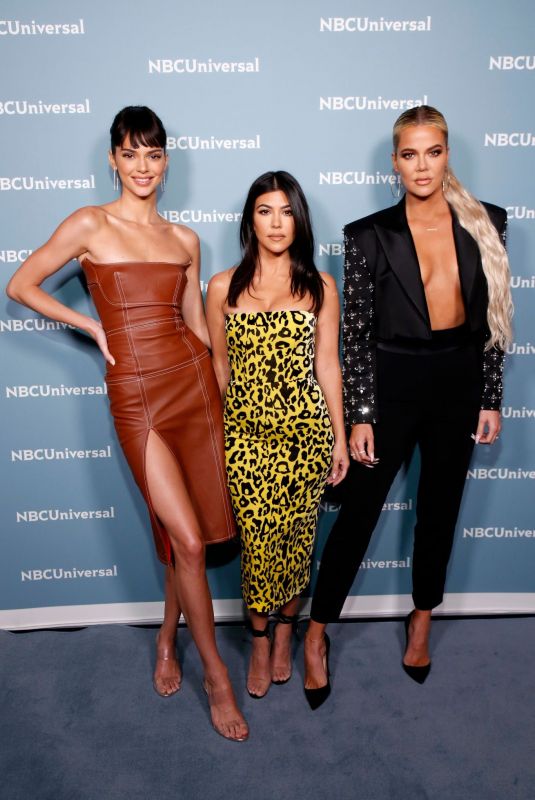 KHLOE and KOURTNEY KARDASHIAN and KENDALL JENNER at NBCUniversal Upfront Presentation in New York 05/13/2019