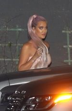 KHLOE KARDASHIAN in Tight Latex Night Out in West Hollywood 05/21/2019