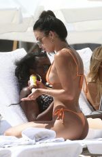 KHLOE TERAE and BRE TIESI in Bikinis at a Beach in Miami 05/29/2019