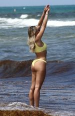 KHLOE TERAE and BRE TIESI in Bikinis at a Beach in Miami 05/29/2019