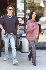 KIM KARDASHIAN and Jonathan Cheban Leaves Menchie