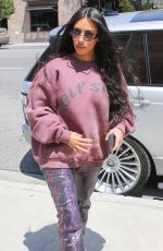 KIM KARDASHIAN and Jonathan Cheban Leaves Menchie