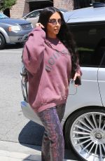 KIM KARDASHIAN and Jonathan Cheban Leaves Menchie