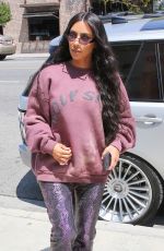 KIM KARDASHIAN and Jonathan Cheban Leaves Menchie