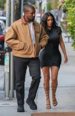 KIM KARDASHIAN and Kanye West at Giorgio Baldi in Santa Monica 05/23/2019
