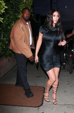KIM KARDASHIAN and Kanye West at Giorgio Baldi in Santa Monica 05/23/2019