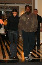KIM KARDASHIAN and Kanye West Leaves Their Hotel in New York 05/07/2019
